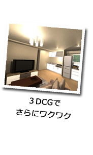 ３Ｄパースでさらにワクワク